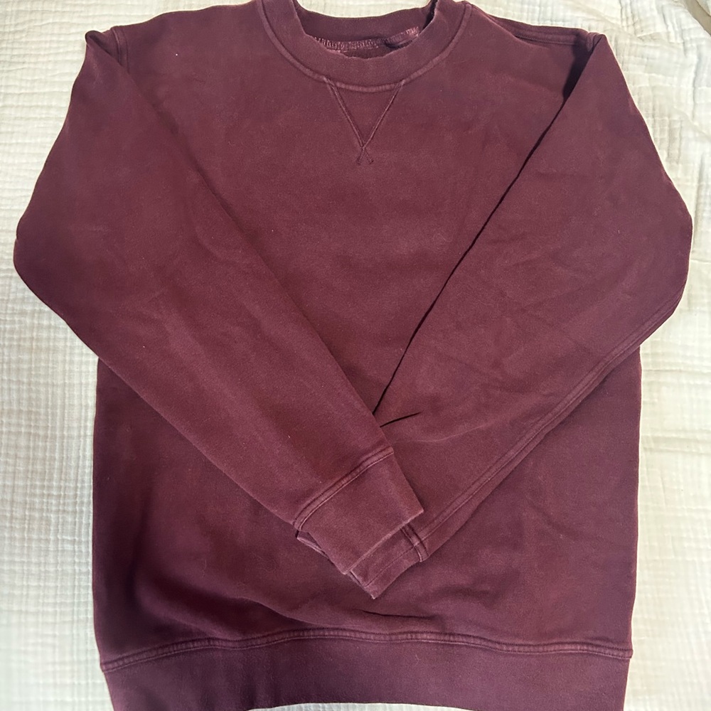 Lululemon Maroon All Yours Crew